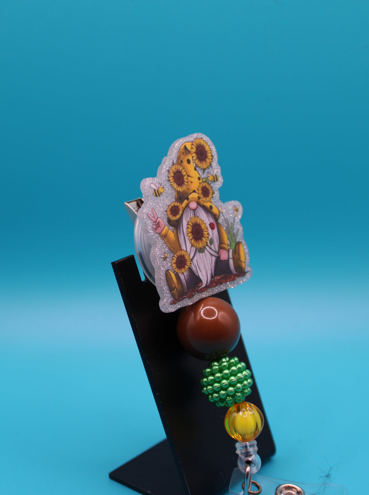 Sunflower Gnome Badge Reel
