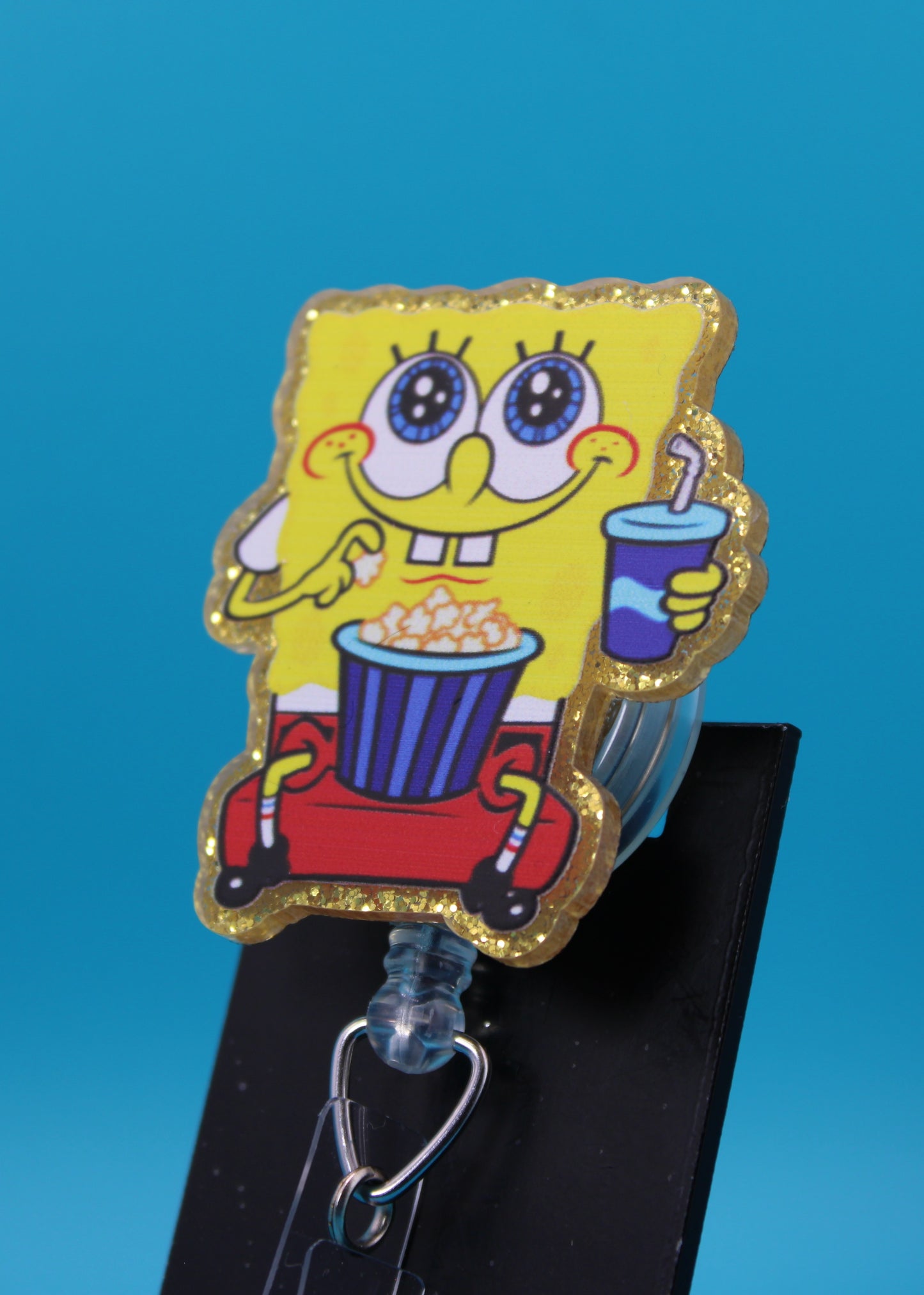 Movie Goer Acrylic Badge Reel