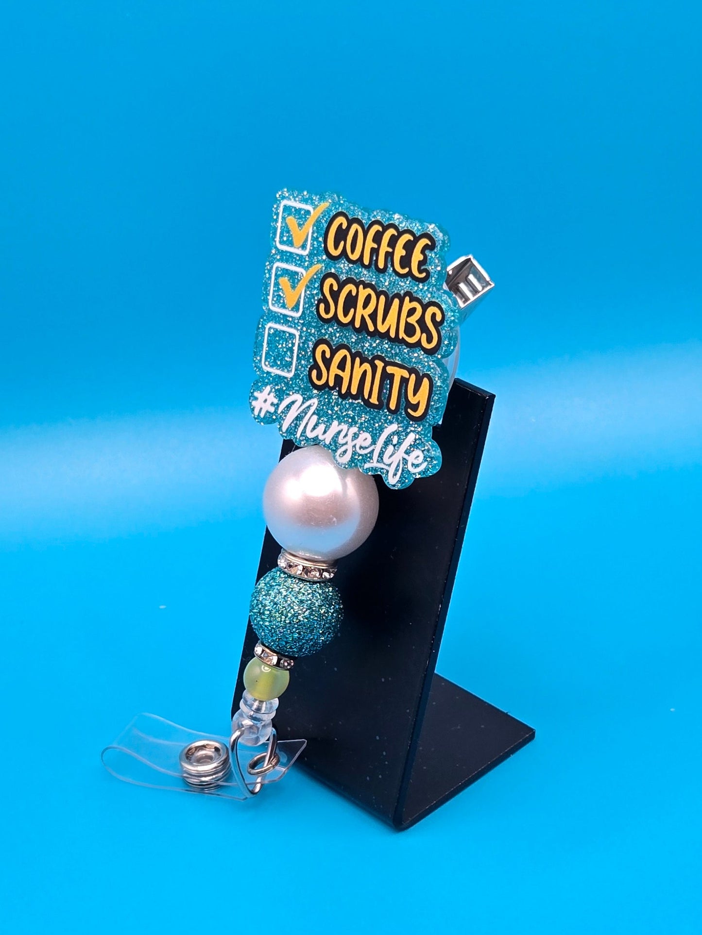 Nurse Life, Medical, Acrylic Badge Reel