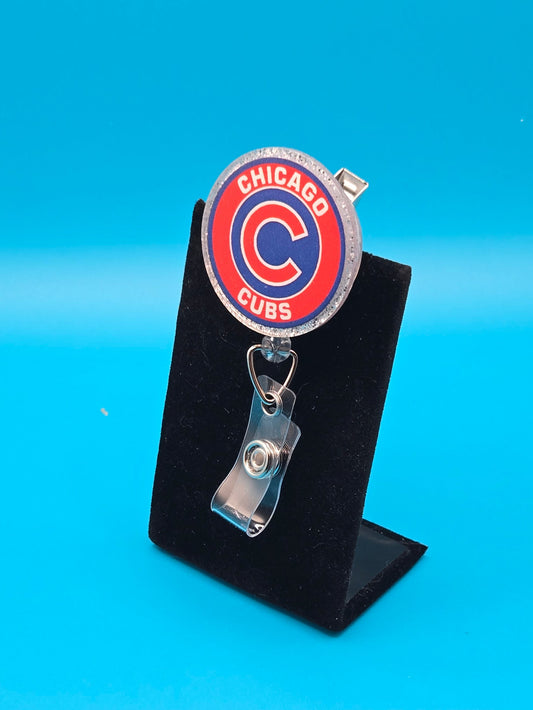 Sports Themed Acrylic Badge Reel