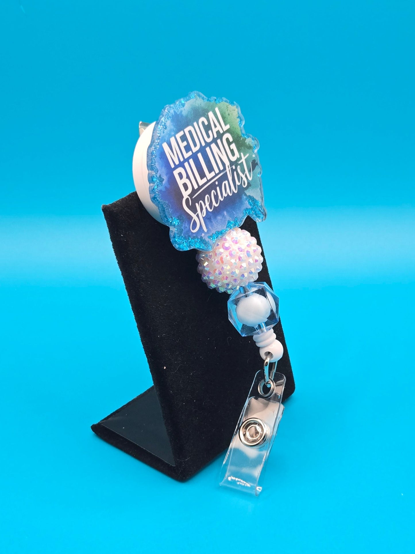 Medical Billing Specialist Acrylic Badge Reel