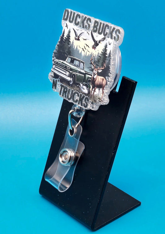 Docks Bucks N Trucks Badge Reel