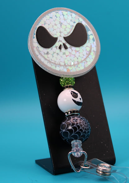 Shaker Skeleton Badge Reel