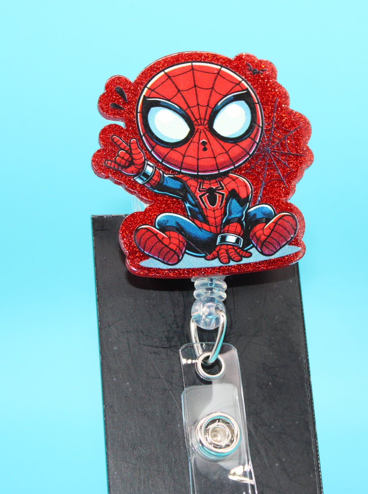 Arachnid Character Acrylic Badge Reel