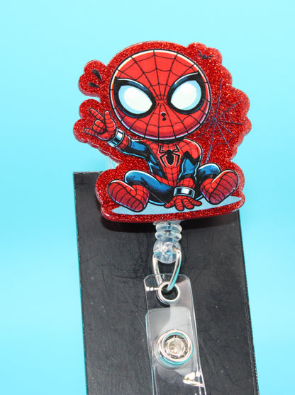 Arachnid Character Acrylic Badge Reel