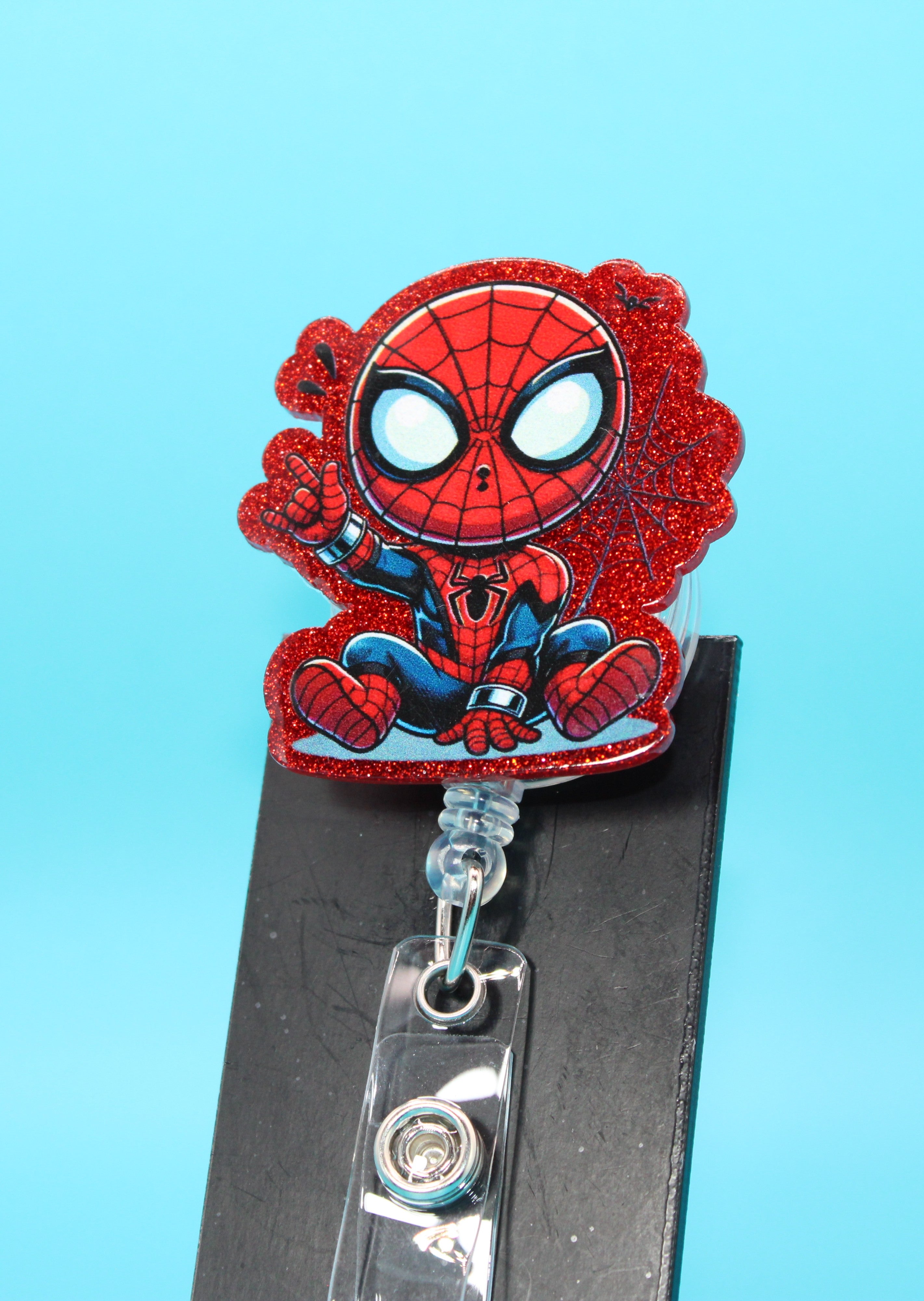 Arachnid Character Acrylic Badge Reel