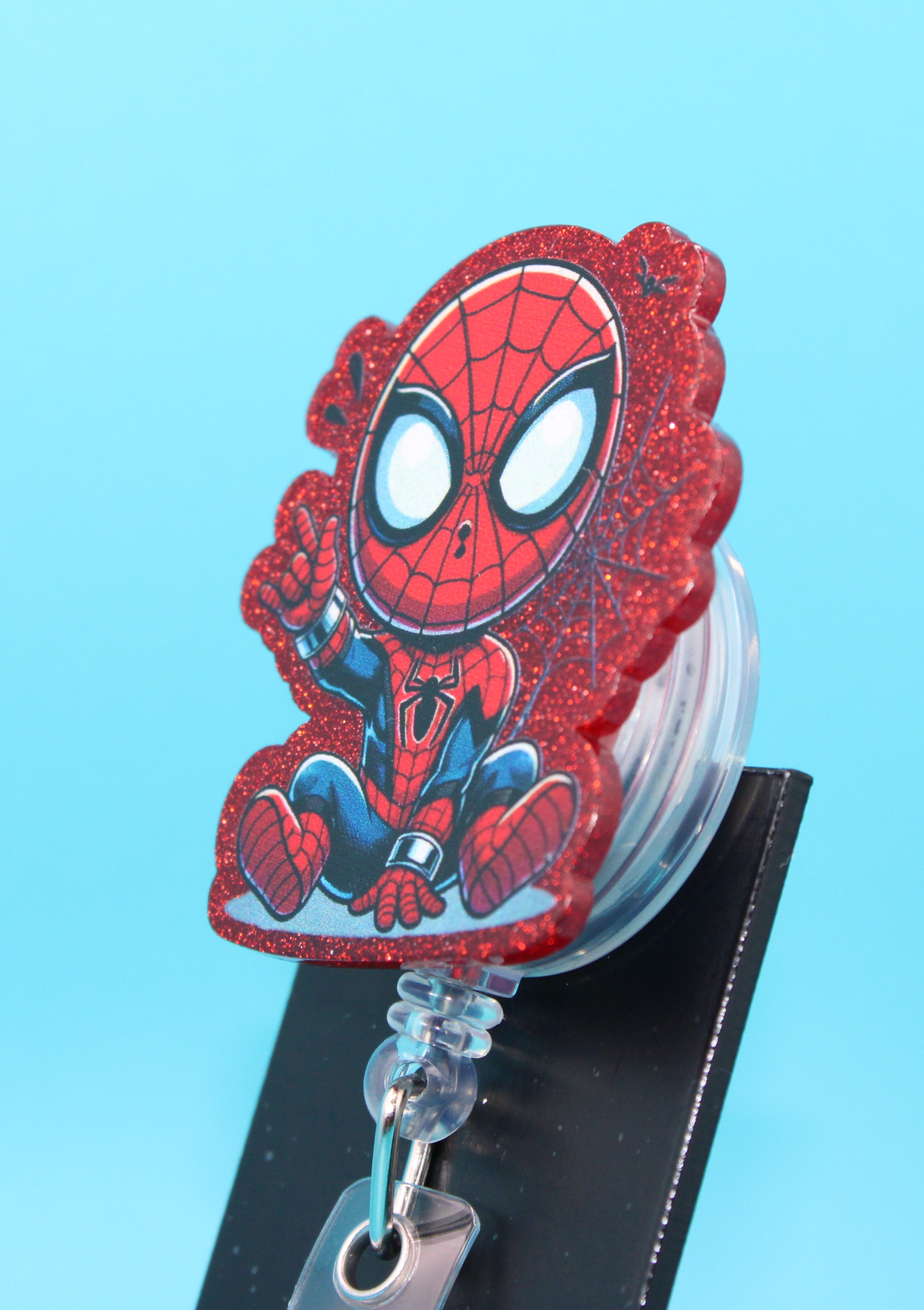 Arachnid Character Acrylic Badge Reel