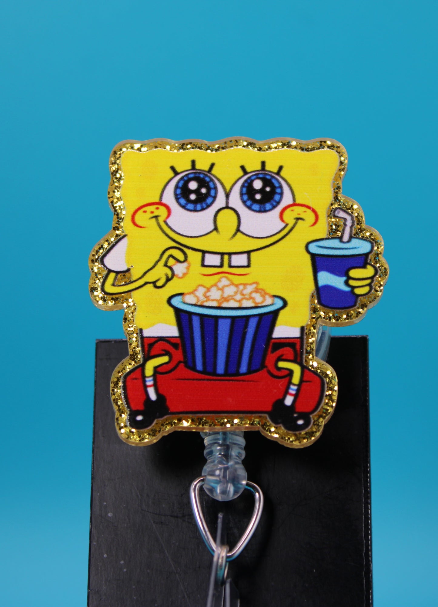 Movie Goer Acrylic Badge Reel