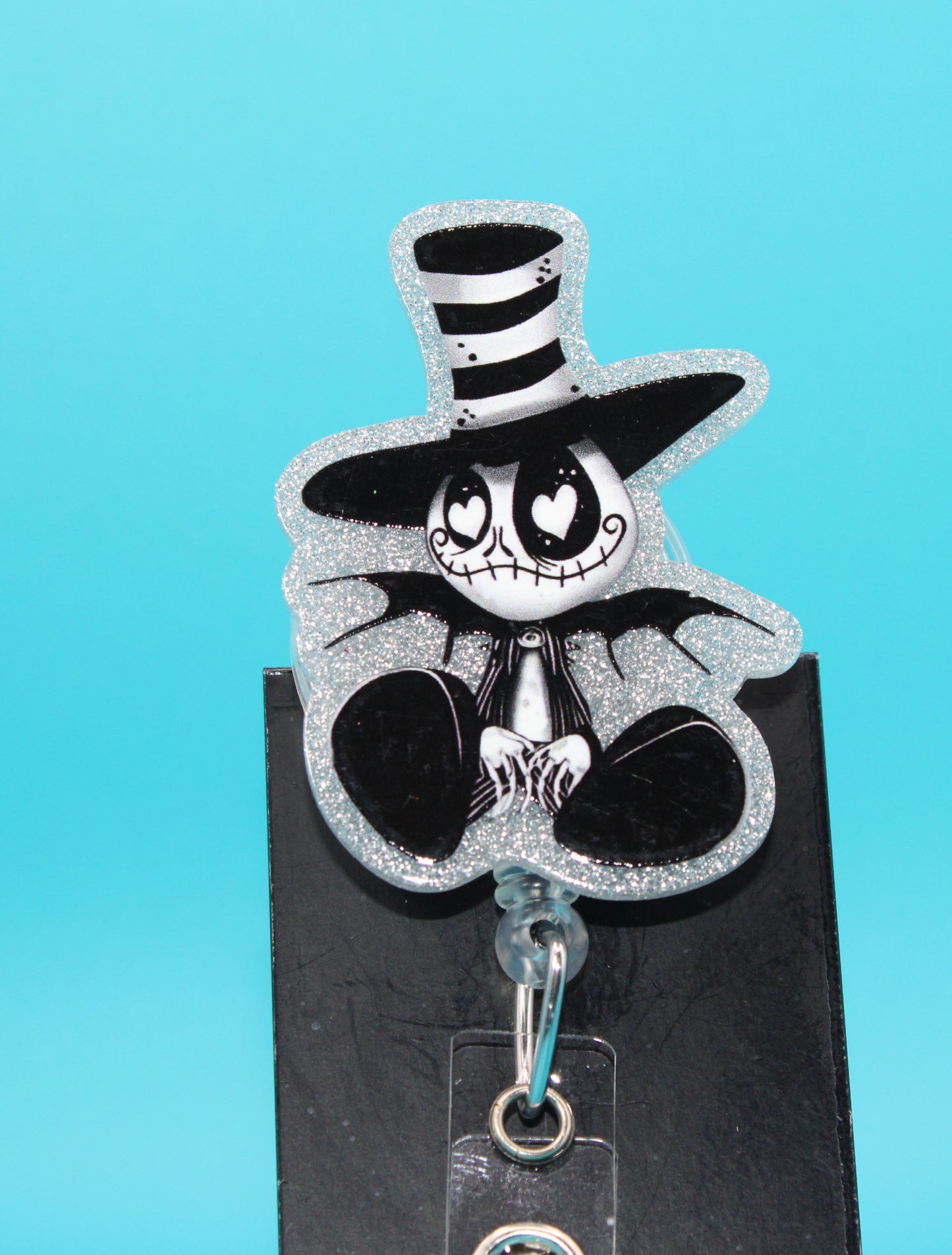 Top Hat Lover Acrylic Badge Reel