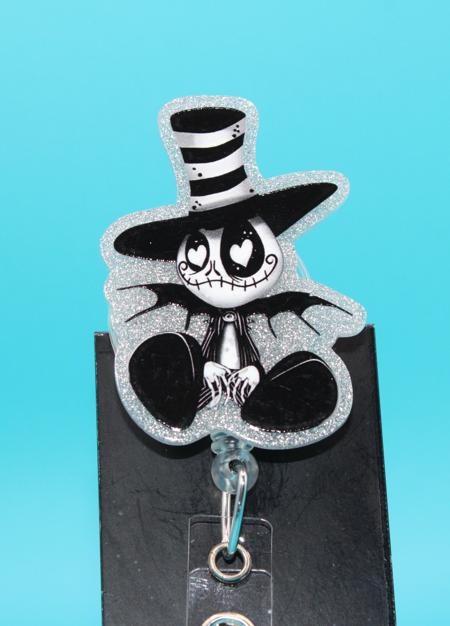 Top Hat Lover Acrylic Badge Reel