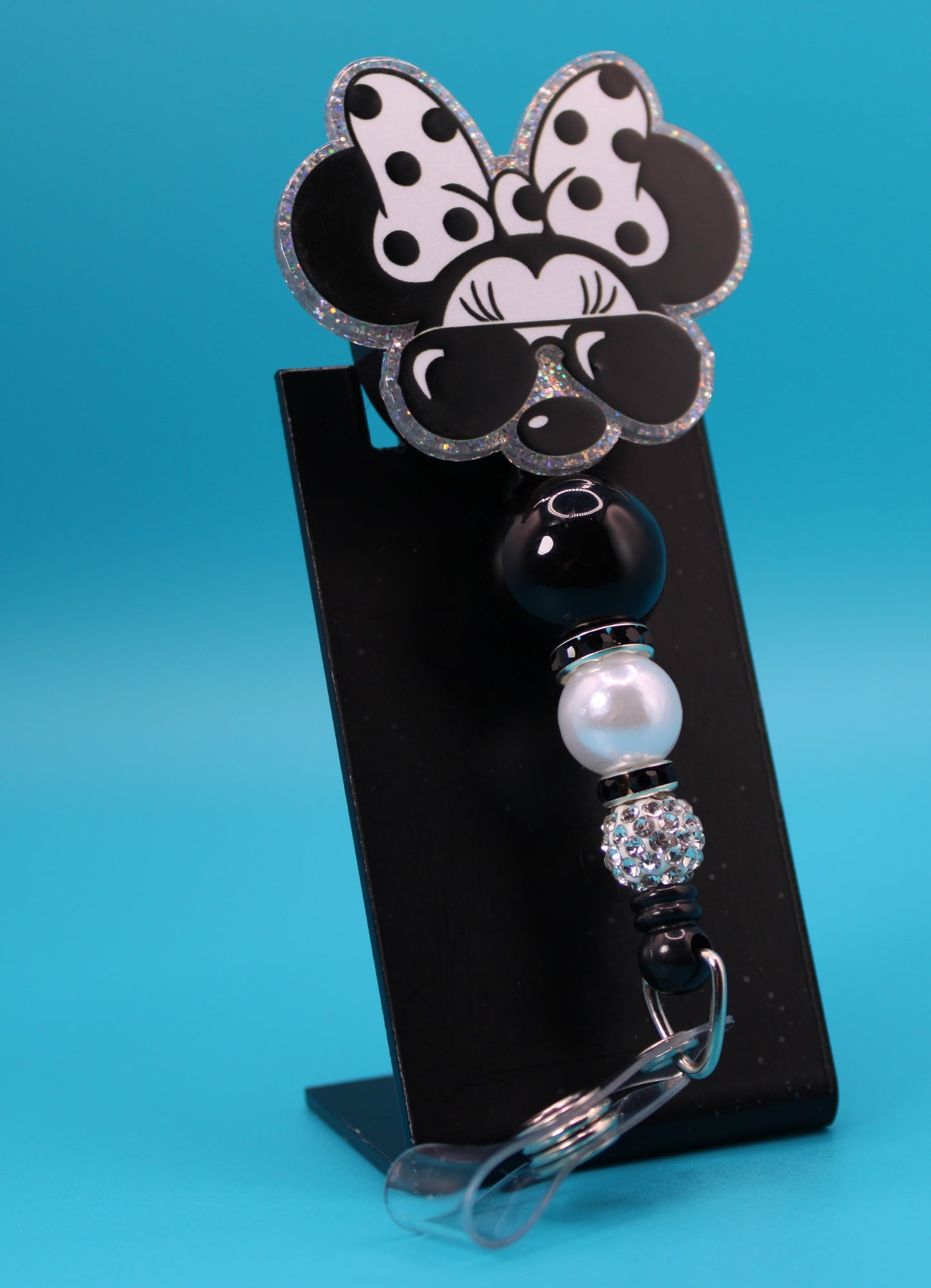 Cool Mouse Acrylic Badge Reel