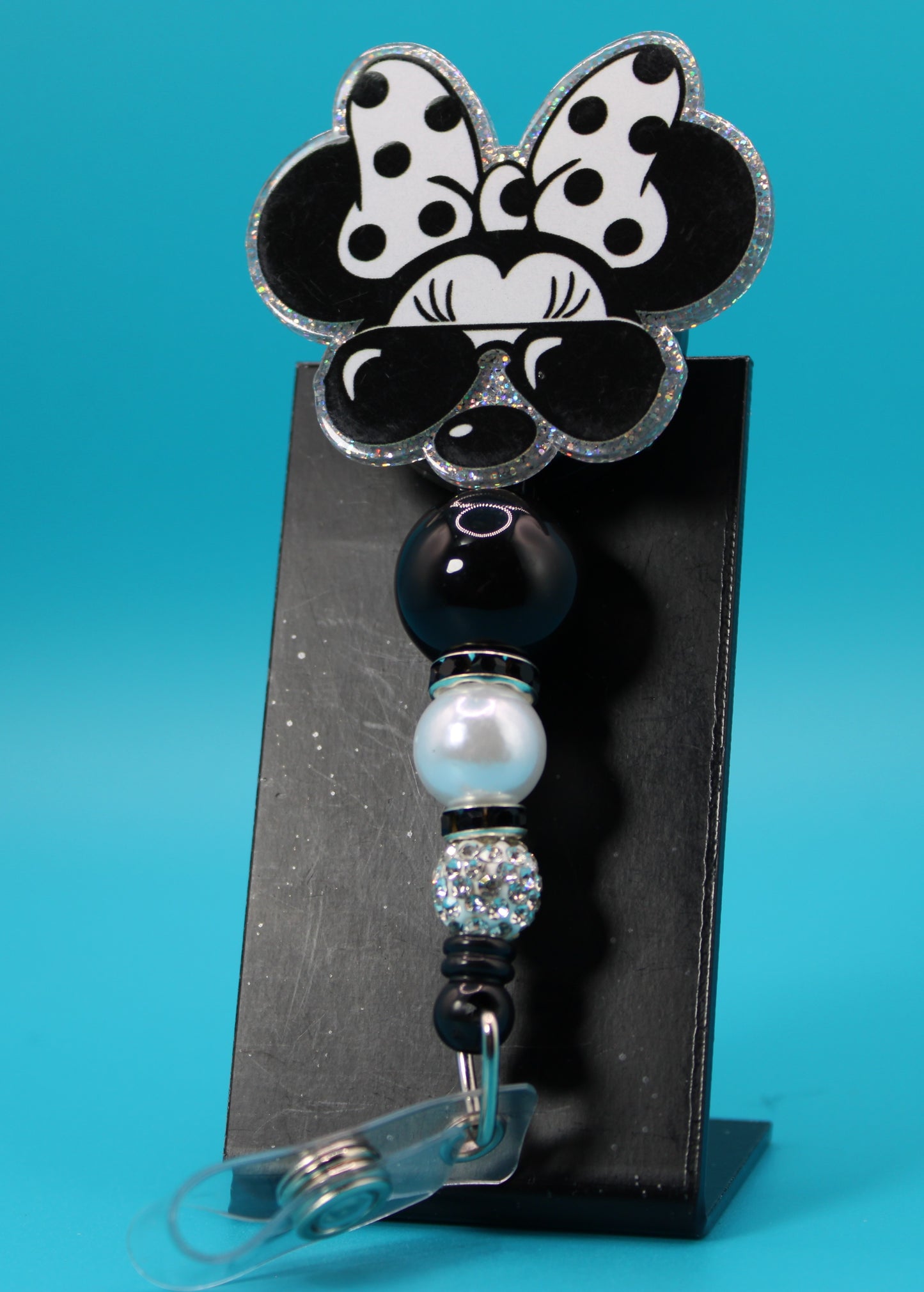 Cool Mouse Acrylic Badge Reel