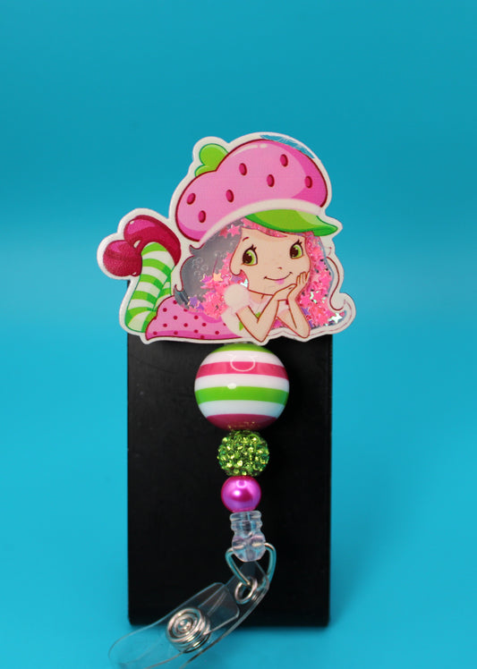 Shaker Dessert Girl Badge Reel