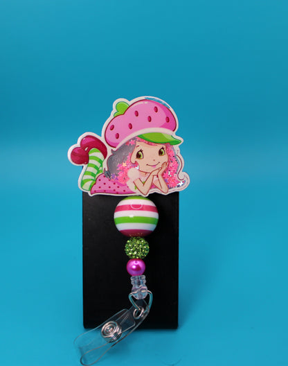 Shaker Dessert Girl Badge Reel