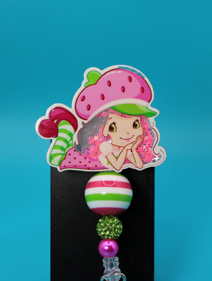 Shaker Dessert Girl Badge Reel