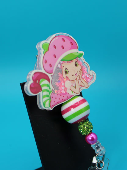 Shaker Dessert Girl Badge Reel