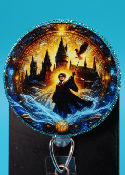 Wizard World Acrylic Badge Reel