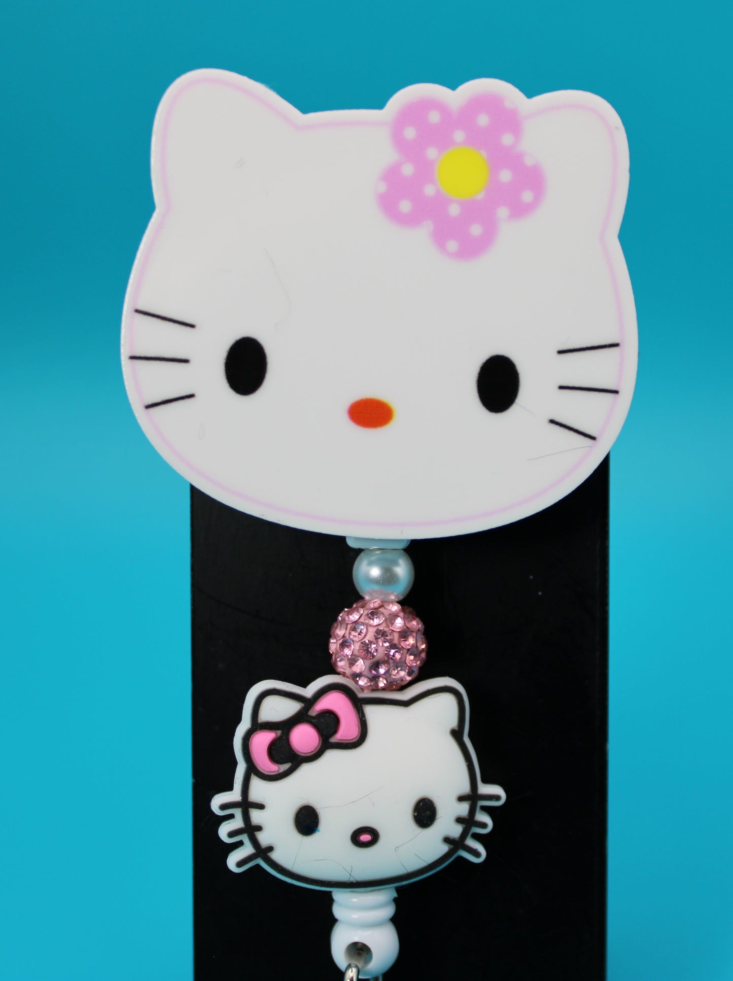 Cat Acrylic Badge Reel