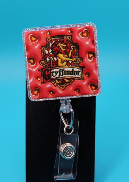 House Team Acrylic Badge Reel