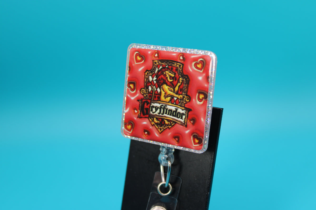 House Team Acrylic Badge Reel