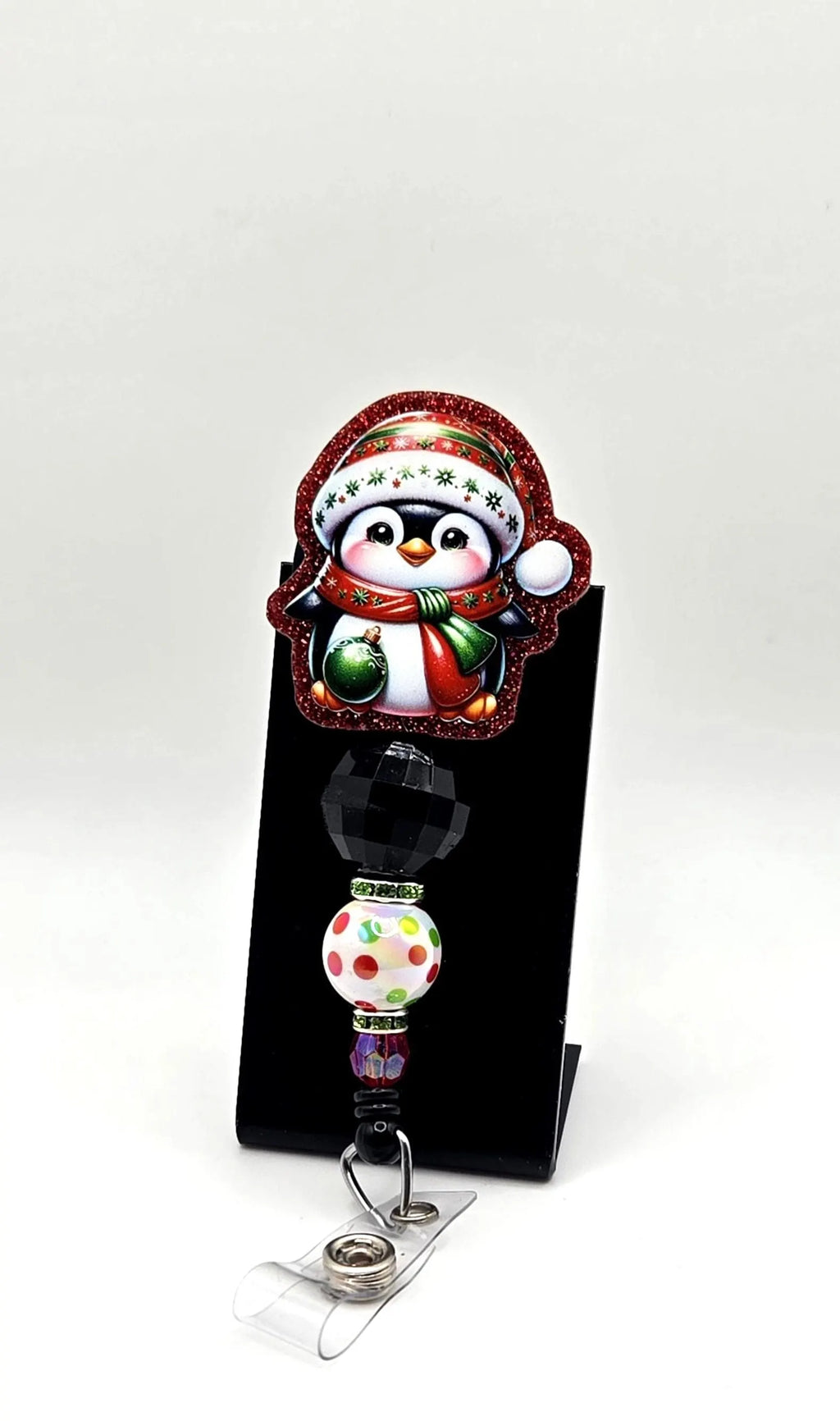 ❄️ Festive Penguin Christmas Badge Reel ❄️