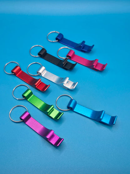 Aluminum Bottle Opener Keychain