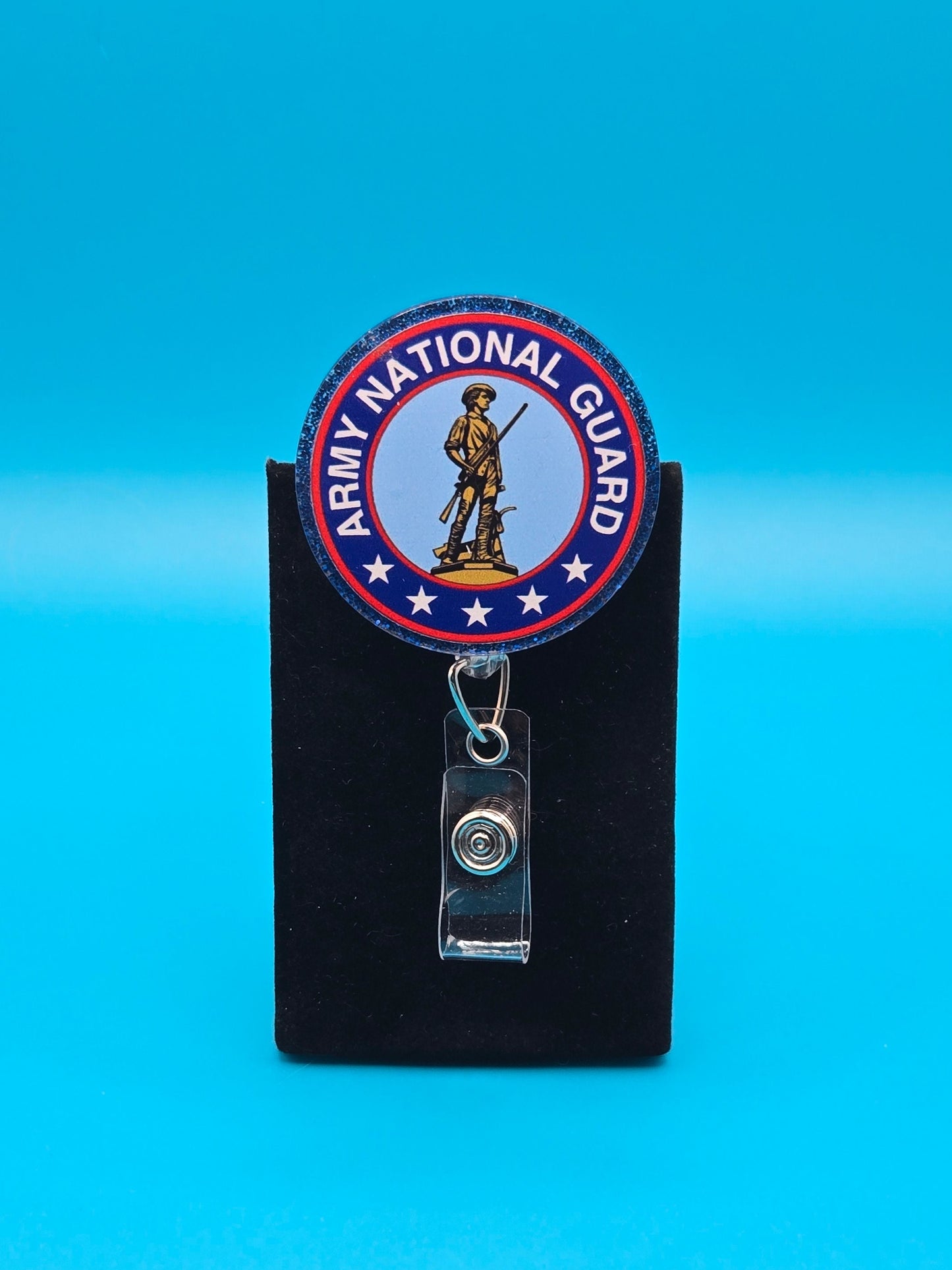 Army National Guard Acrylic Badge Reels