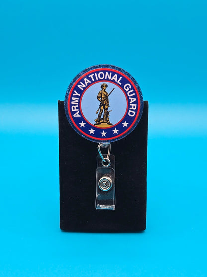 Army National Guard Acrylic Badge Reels