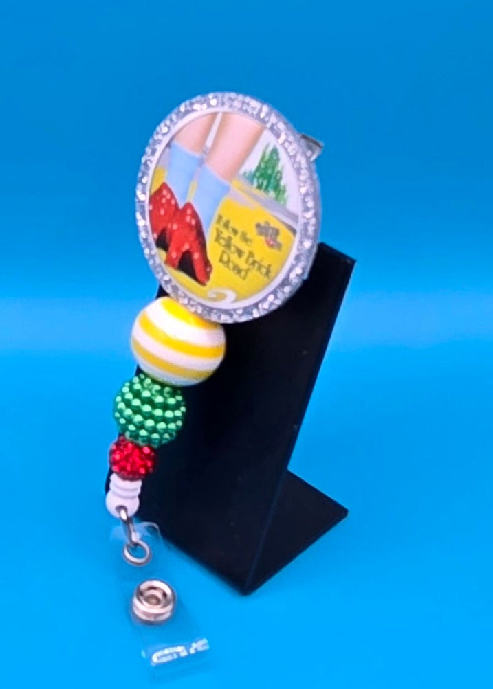 Yellow Brick Road, Acrylic Badge Reel