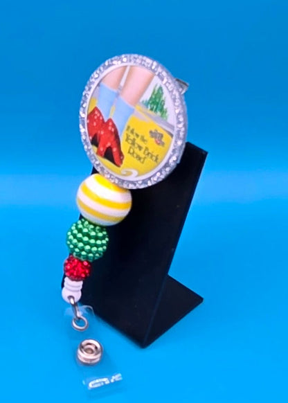 Yellow Brick Road, Acrylic Badge Reel
