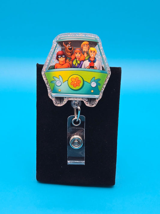 Mystery Gang Acrylic Badge Reel