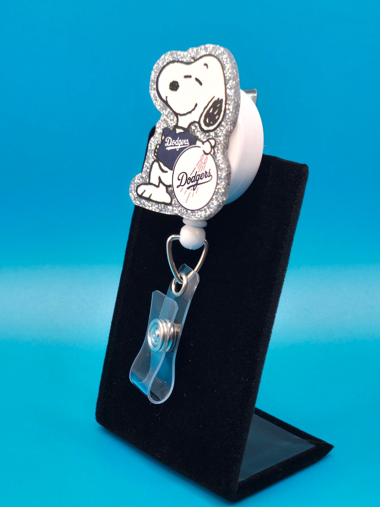 Sports Character Themed Acrylic Badge Reel
