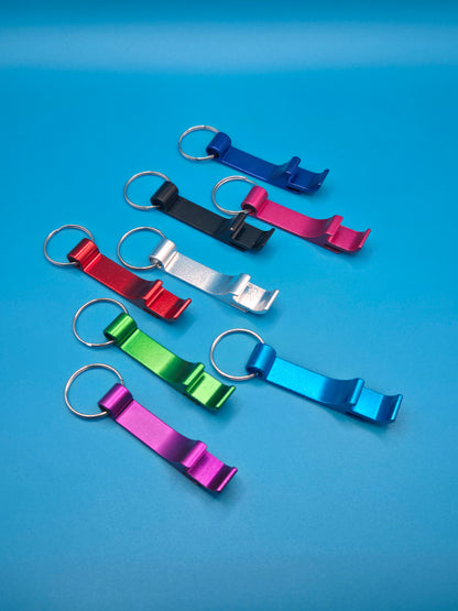Aluminum Bottle Opener Keychain