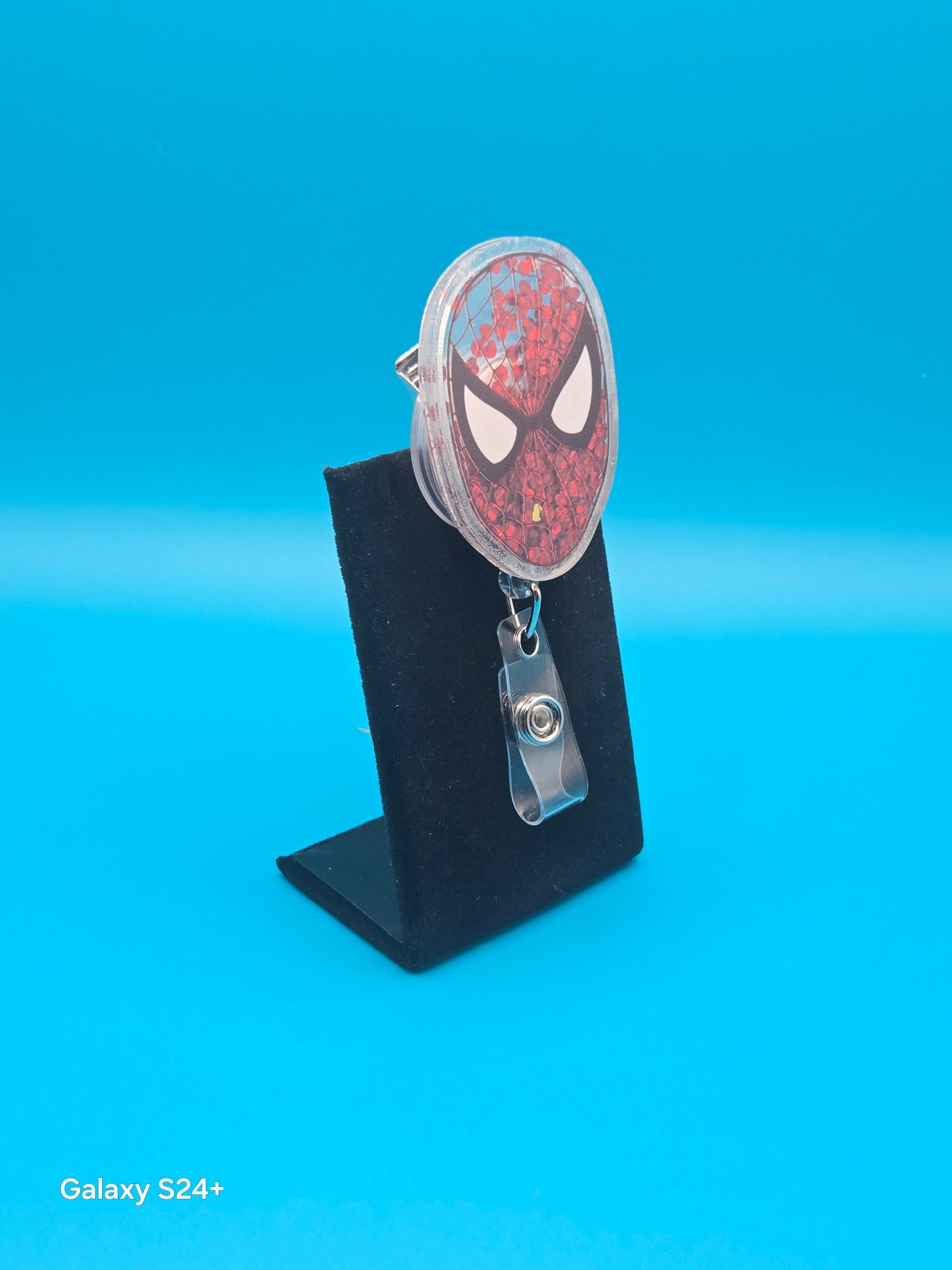 Aracnid Comic Acrylic Badge Reel