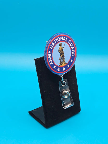 Army National Guard Acrylic Badge Reels