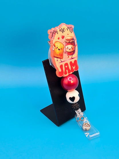 You Are My Jam, Acrylic Badge Reel