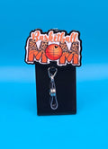 Basketball Mom Acrylic Badge Reel