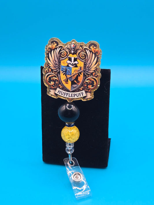 Wizarding World House Acrylic Badge Reel