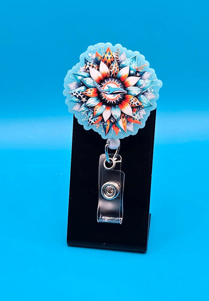 Sports Acrylic Badge Reel