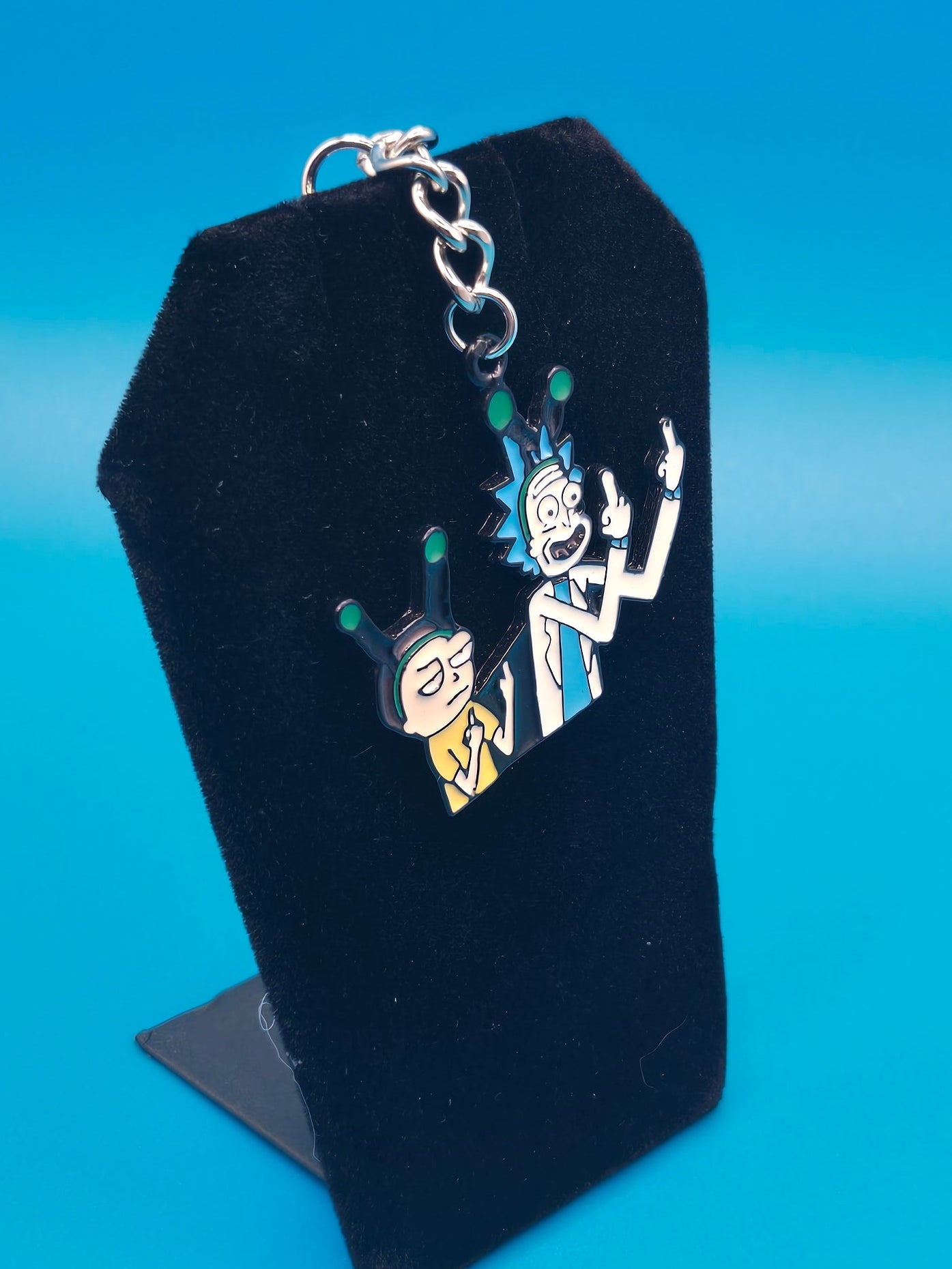 Cartoon Metal Keychain