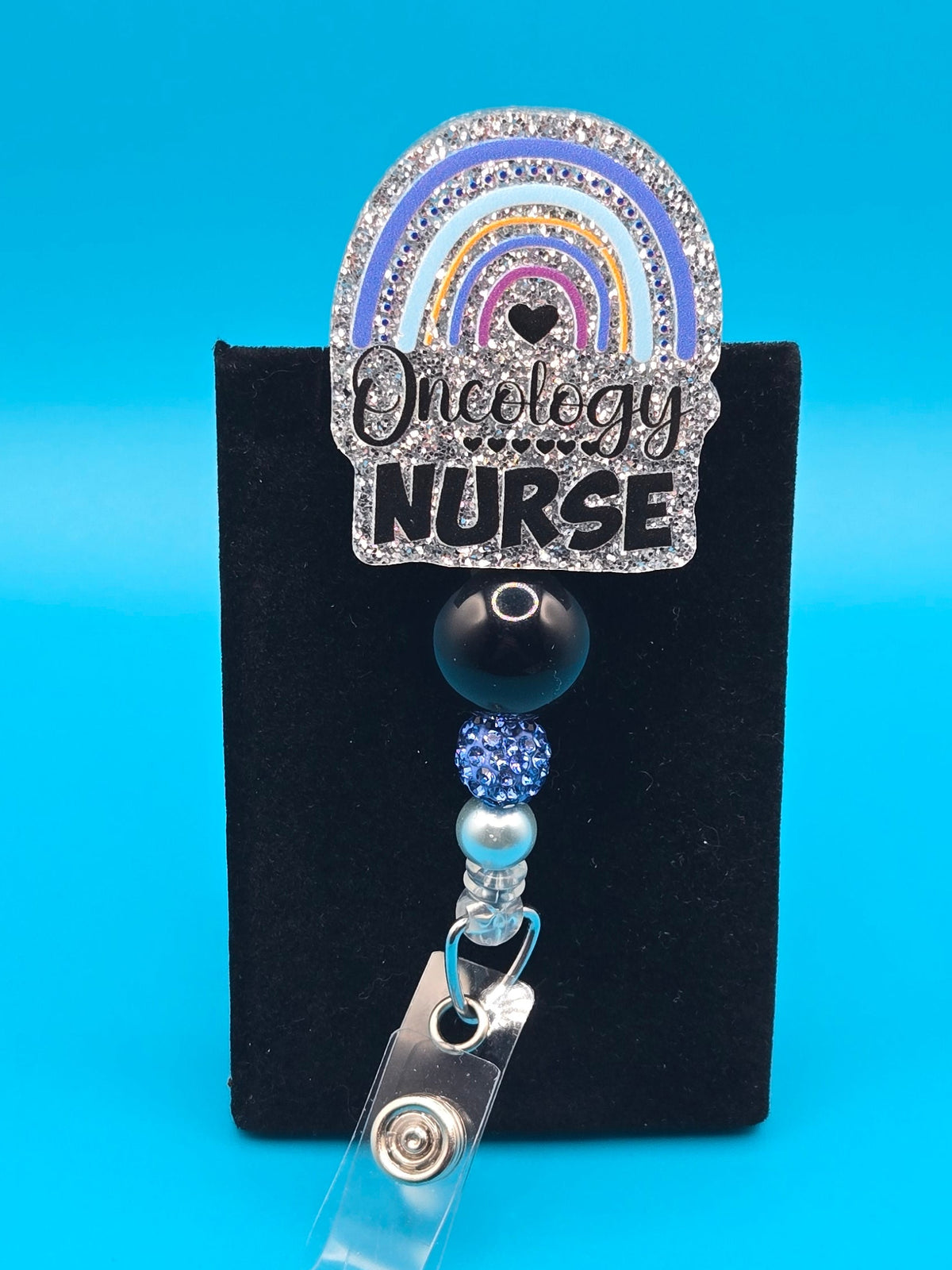 Oncology Nurse, Acrylic Badge Reel