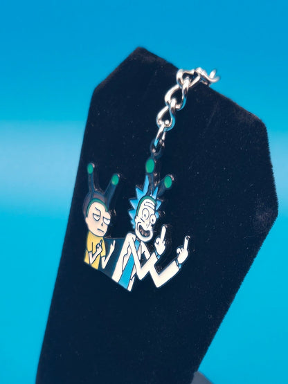 Cartoon Metal Keychain