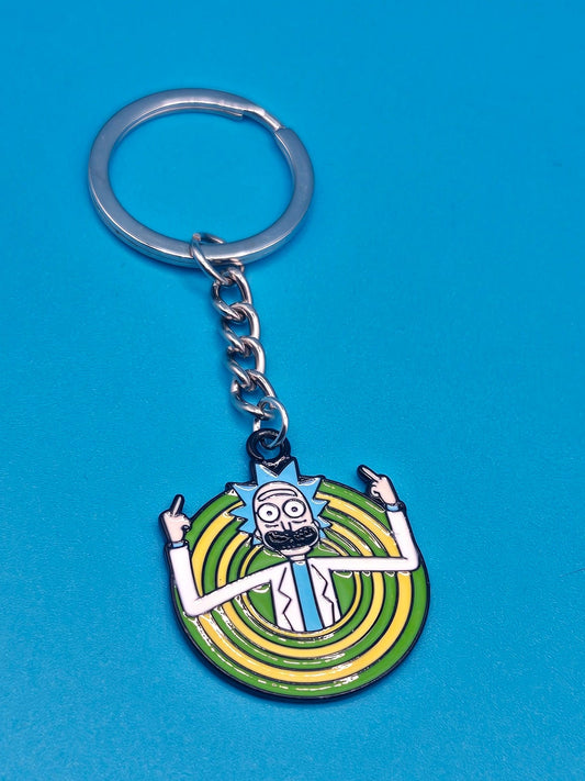 Cartoon Metal Keychain
