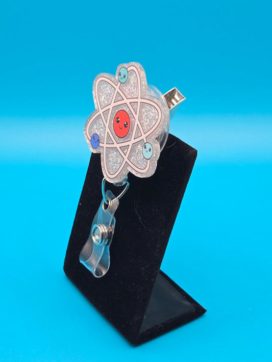 Atom Acrylic Badge Reel