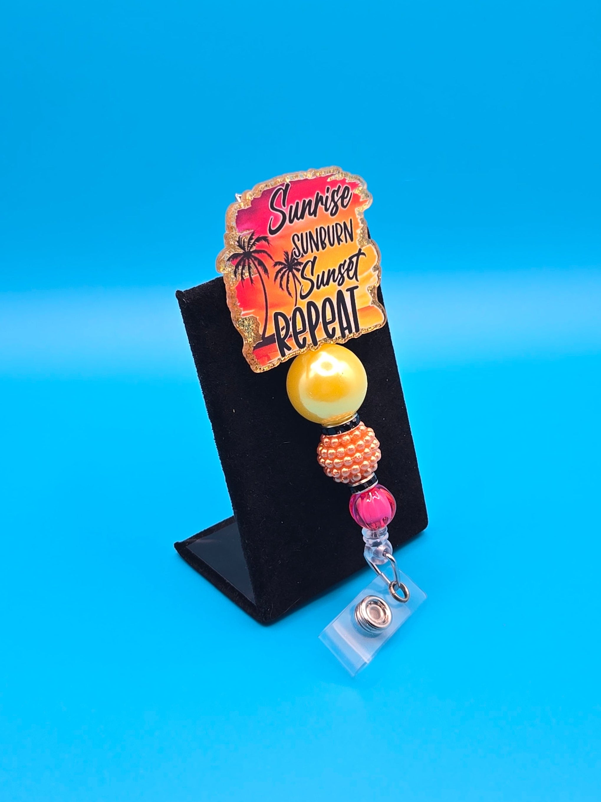 SSS Repeat Acrylic Badge Reel