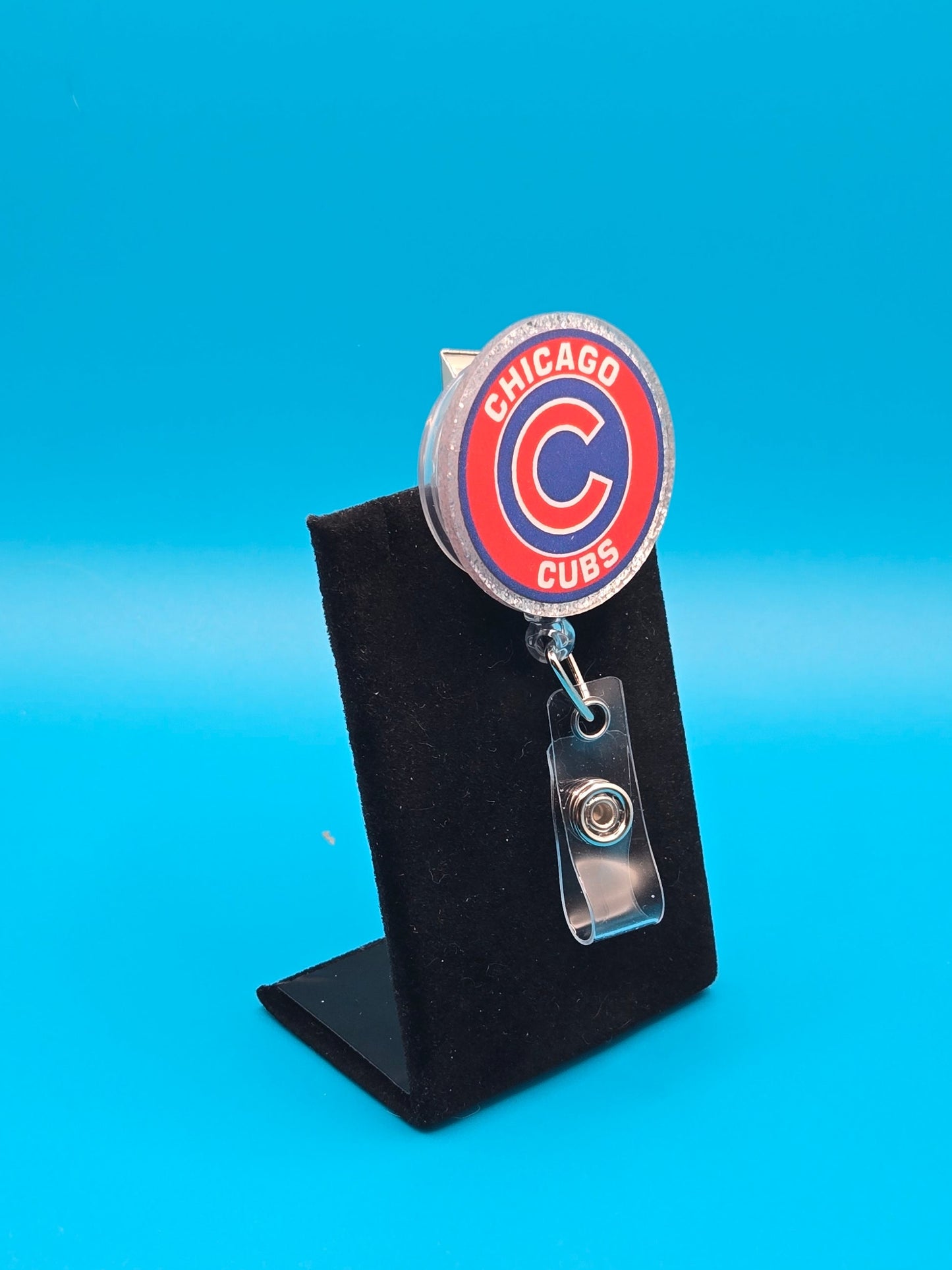 Sports Themed Acrylic Badge Reel