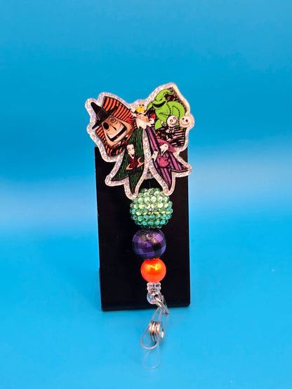 Nightmare Collection Acrylic Badge Reel