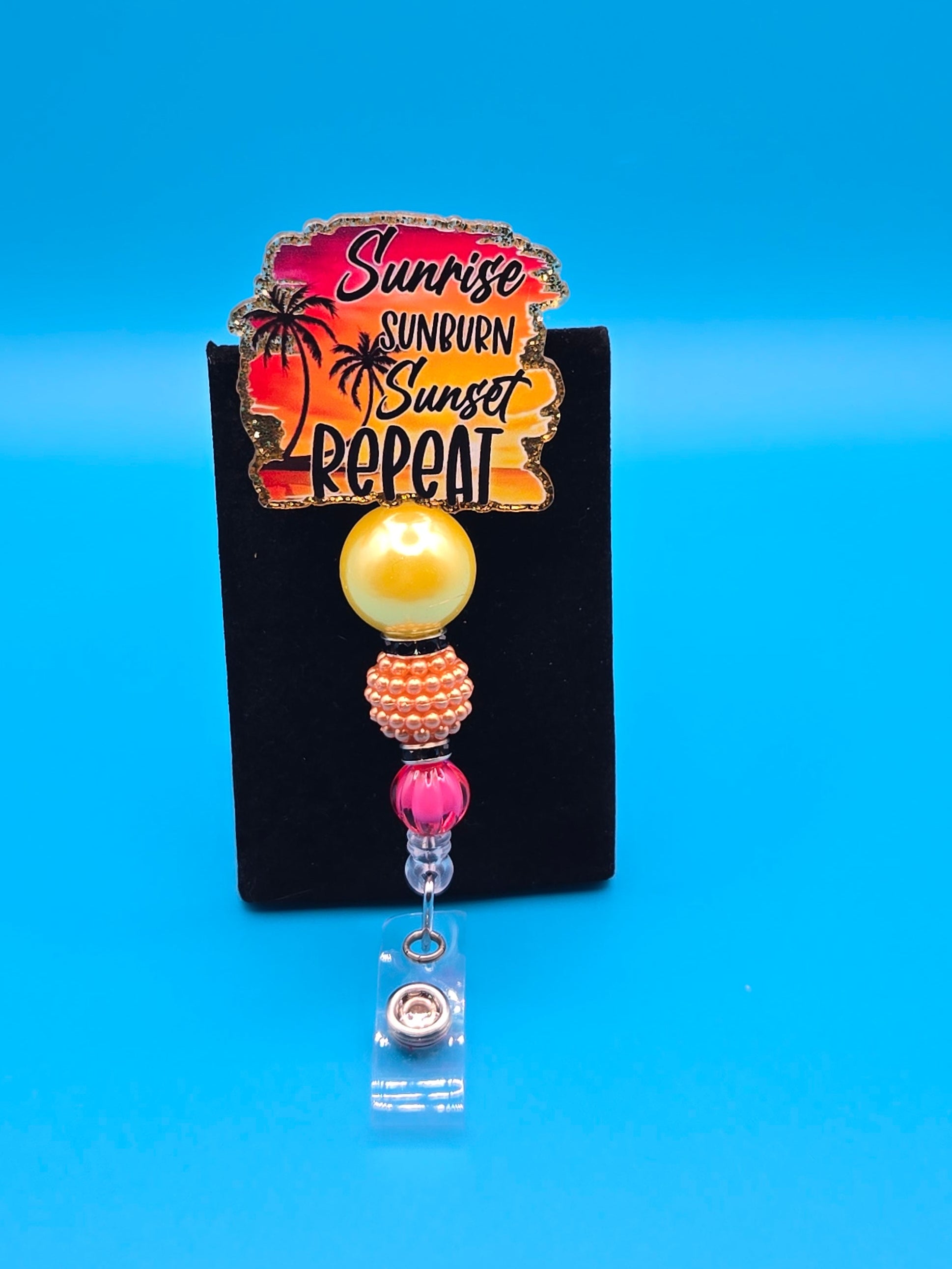 SSS Repeat Acrylic Badge Reel