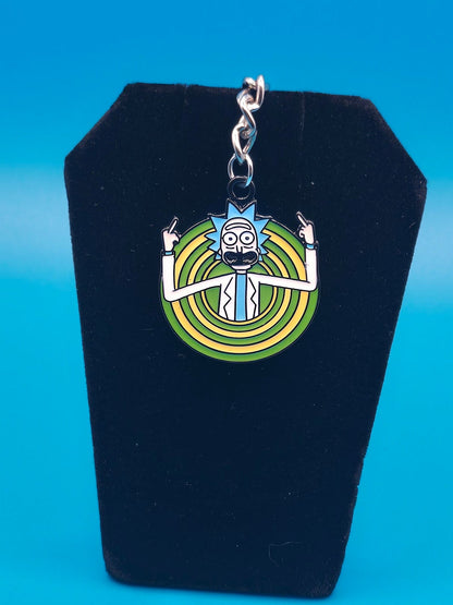 Cartoon Metal Keychain