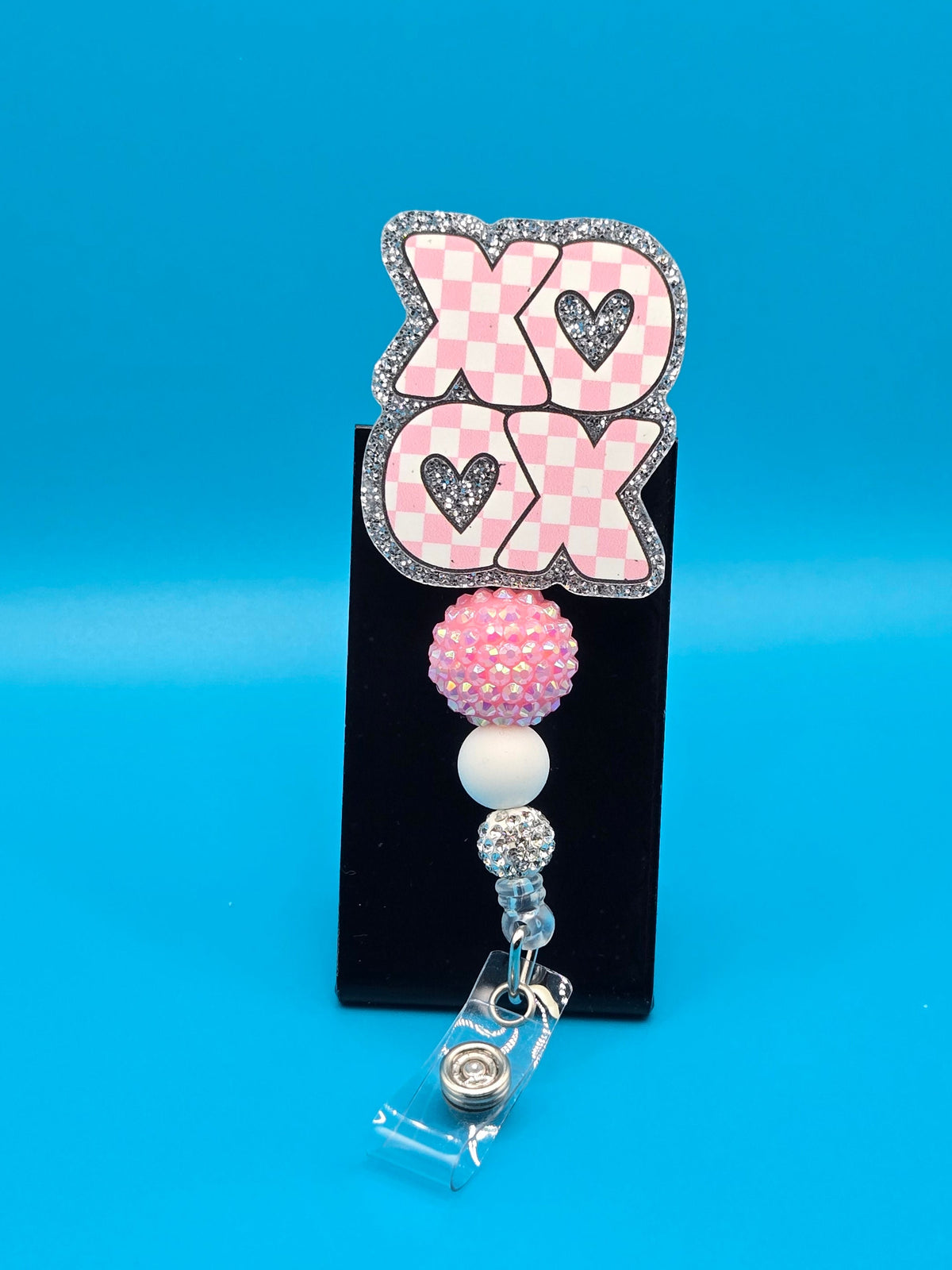 XO Acrylic Badge Reel